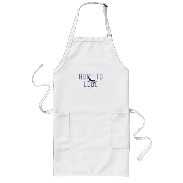 TOP Born to Luge Long Apron (Front)