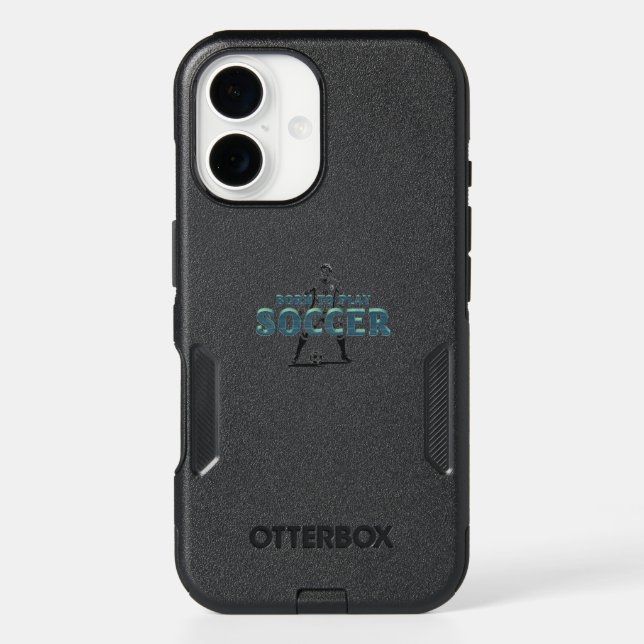 TOP Born to Play Soccer Otterbox iPhone Case (Back)