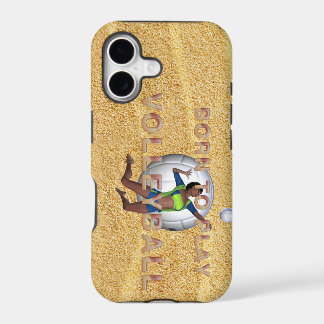 TOP Born to Play Volleyball iPhone 17 Case