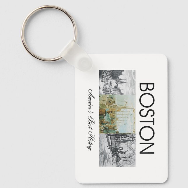TOP Boston Keychain (Front)