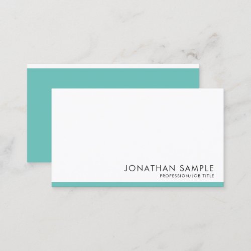 Top Business Cards Elegant Simple Template