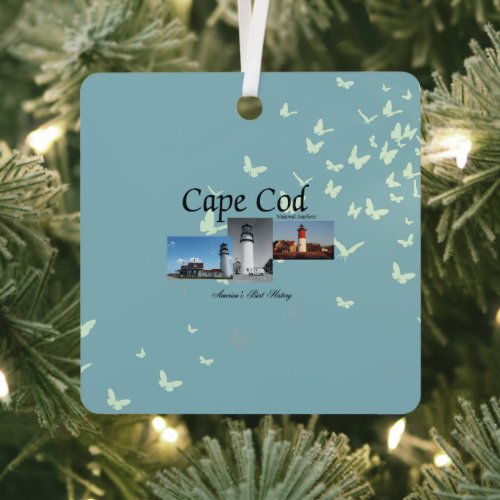 TOP Cape Cod Metal Ornament