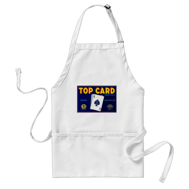 Top Card Adult Apron (Front)