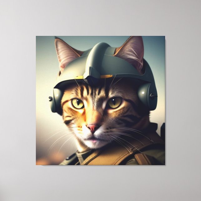 TOP CAT GUN PILOT SERIES NO 2 ART PRINT (Front)
