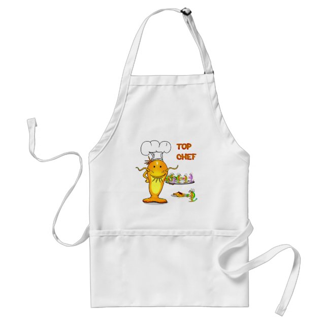 Top chef Catfish 3 Adult Apron (Front)