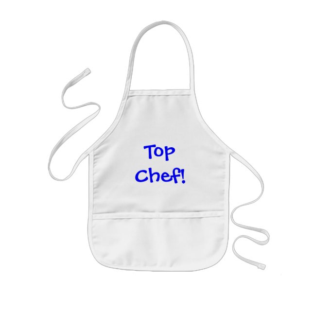 Top Chef Child's Apron (Blue) (Front)