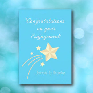 Top Choice! Custom Engagement card