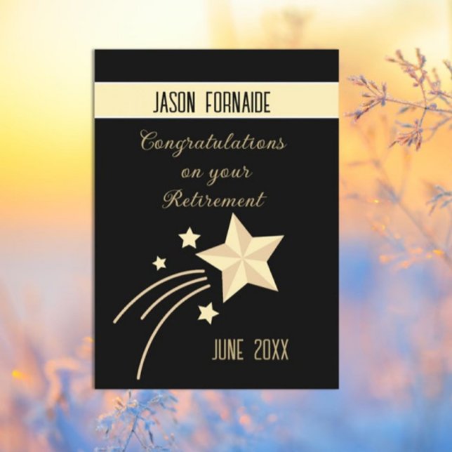 Top Choice!  Custom retirement card (Creator Uploaded)