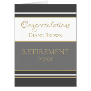 Top Choice! Huge Congratulations Retirement card