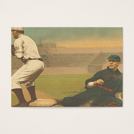 Customizable TOP Classic Baseball Business Card
