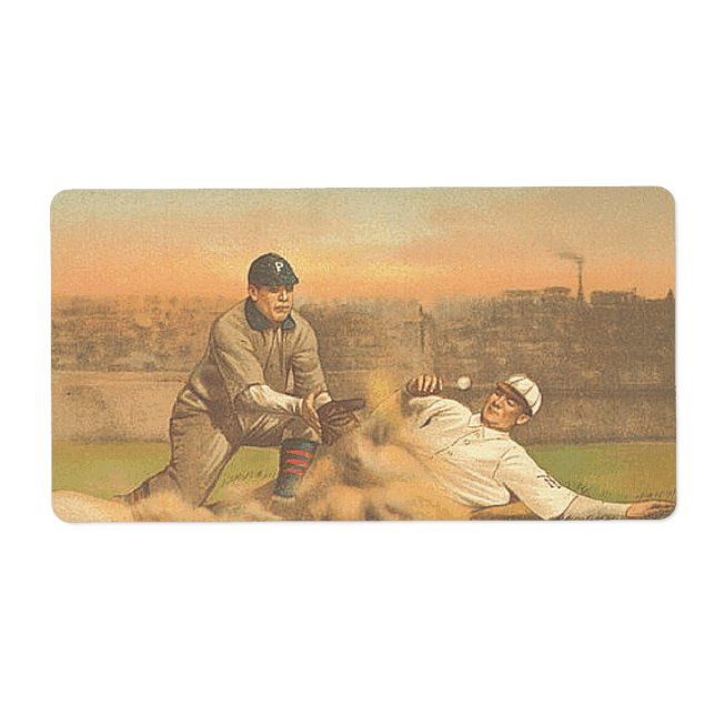 TOP Classic Baseball Label (Front)