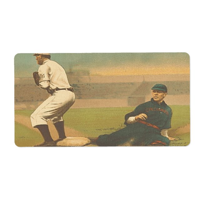 TOP Classic Baseball Label (Front)