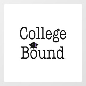TOP College Bound Window Cling
