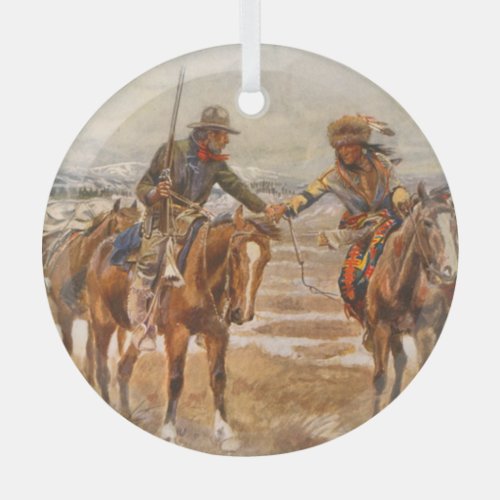 TOP Compadres Glass Ornament