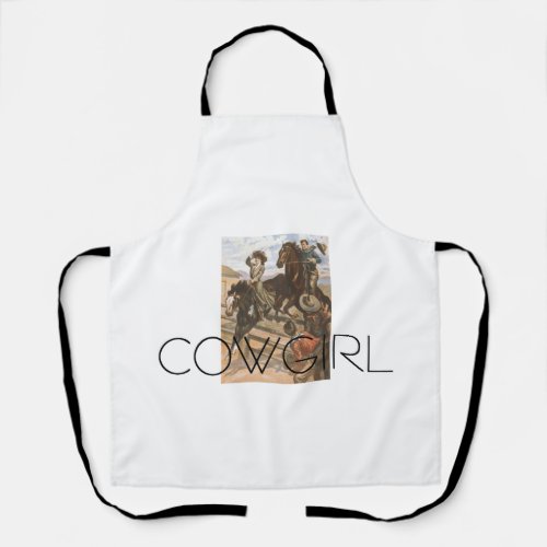 TOP Cowgirl Old School Apron