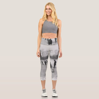 TOP Curling Old School Capri Leggings