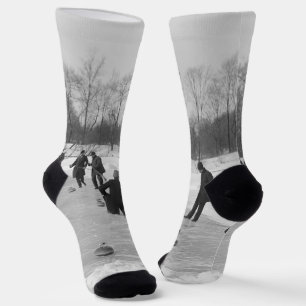 TOP Curling Old School Socks