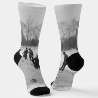 TOP Curling Old School Socks