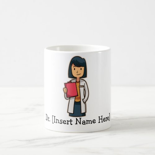 Top Customized Personalized Female Cute Doctor Coffee Mug