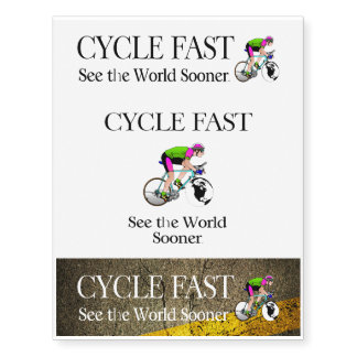 TOP Cycle Fast Temporary Tattoos