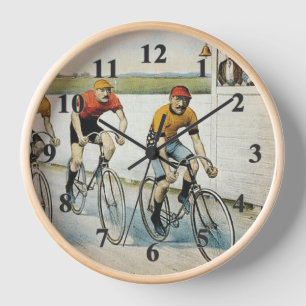 TOP Cycling Old School Clock