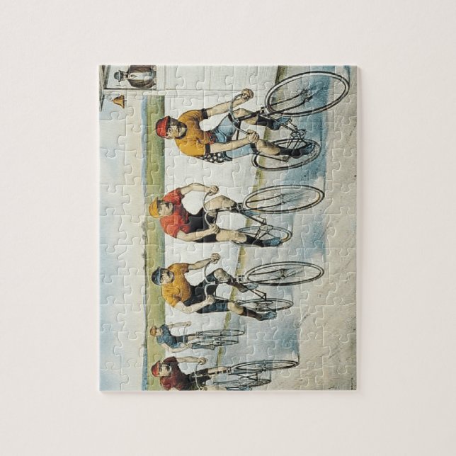 TOP Cycling Old School Jigsaw Puzzle (Vertical)