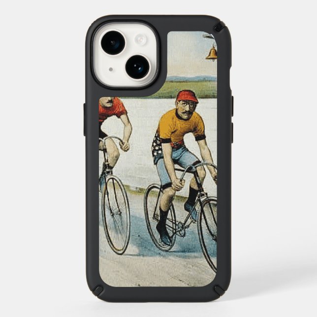 TOP Cycling Old School Speck iPhone Case (Front)