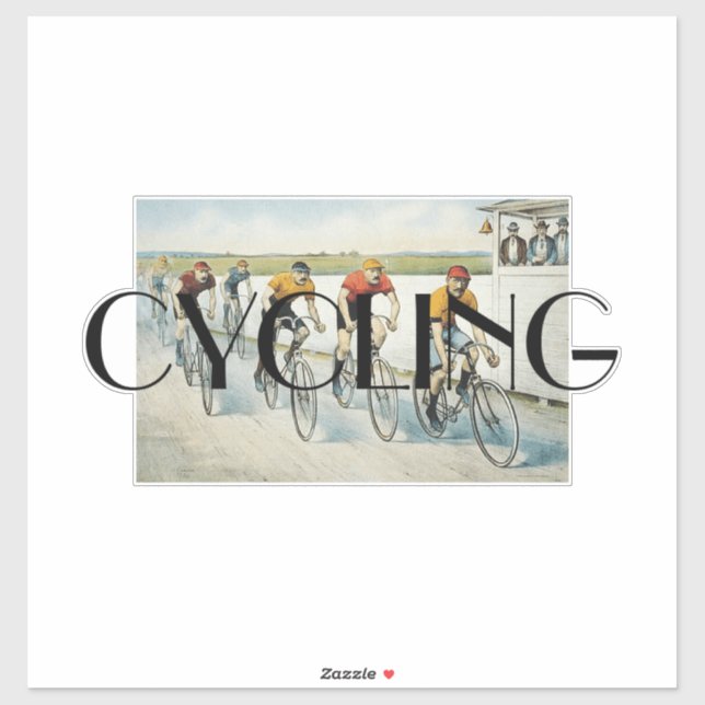 TOP Cycling Old School Sticker (Sheet)