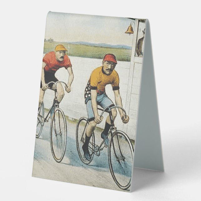 TOP Cycling Old School Table Tent (Front)