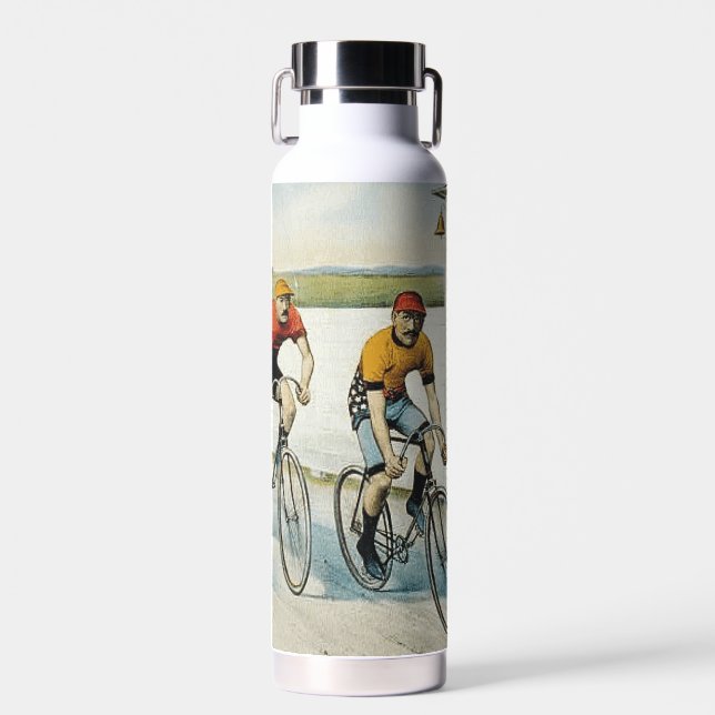 TOP Cycling Old School Water Bottle (Front)