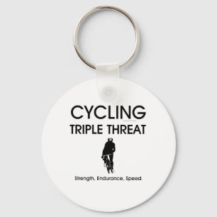 TOP Cycling Triple Threat Keychain