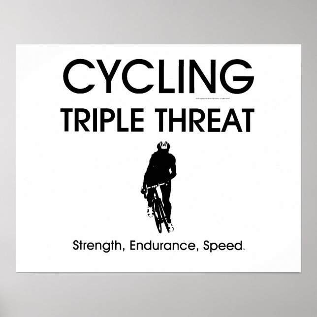 TOP Cycling Triple Threat Poster (Front)