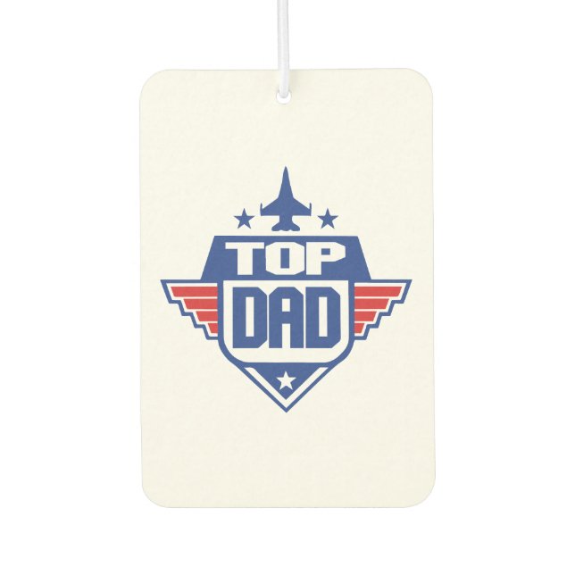 Top Dad Airplane Air Freshener (Front)