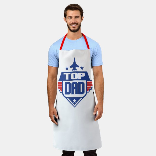 Top Dad Airplane Apron (Worn)