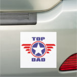 Top Dad: Best Dad Fathers Day Or Birthday Gift  Car Magnet at Zazzle