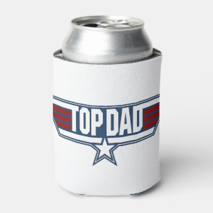 Top Dad Can Cooler   Top Gun Maverick Style