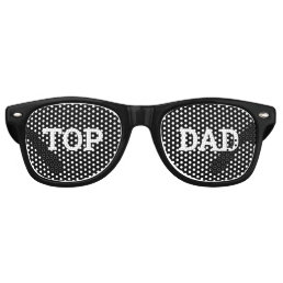 TOP DAD retro Shades / Fun Party Sunglasses