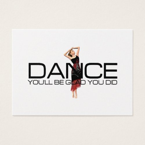 TOP Dance Business Card Templates