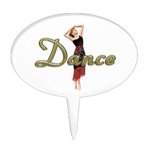 TOP Dance Cake Topper