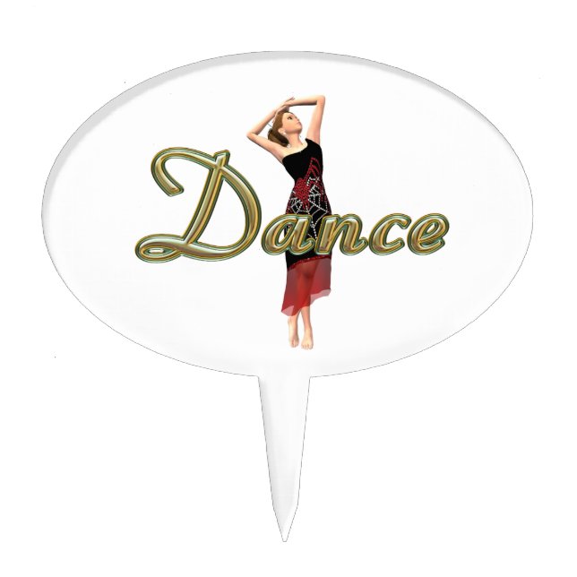 TOP Dance Cake Topper (Front)
