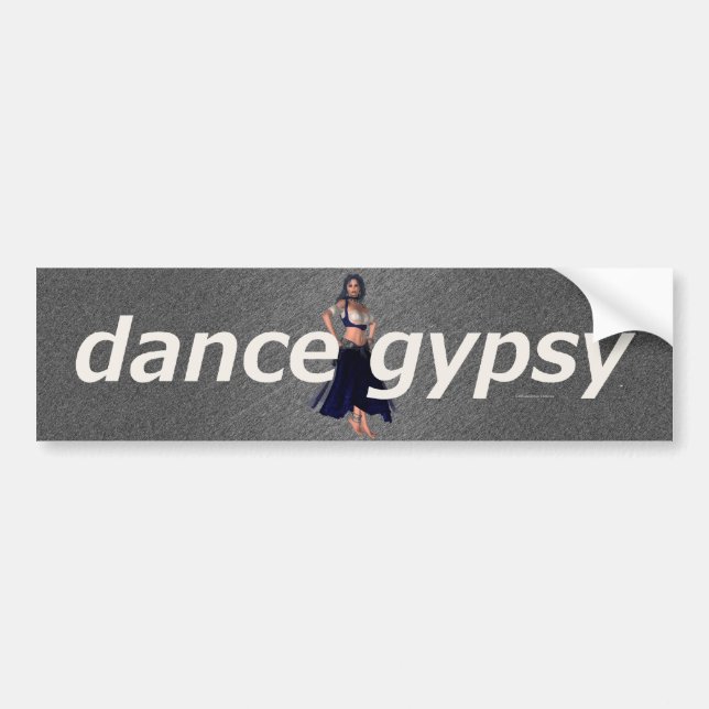 TOP Dance Gypsy Bumper Sticker (Front)