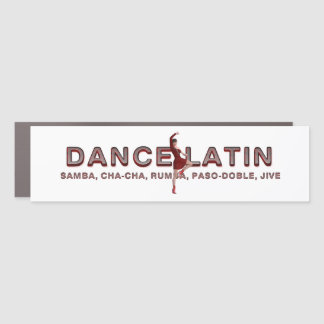 TOP Dance Latin Car Magnet