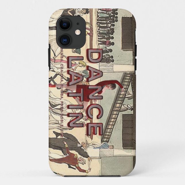 TOP Dance Latin Case-Mate iPhone Case (Back)