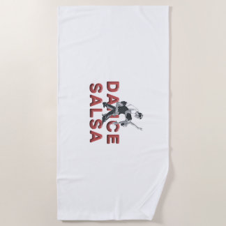 TOP Dance Salsa Beach Towel