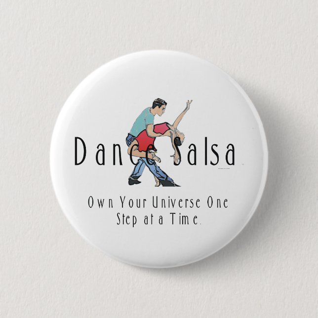 TOP Dance Salsa Button (Front)