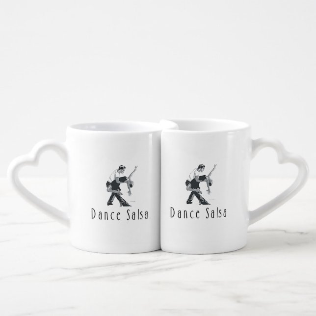 TOP Dance Salsa Coffee Mug Set (Front Nesting)