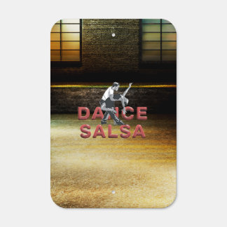 TOP Dance Salsa Metal Parking Sign