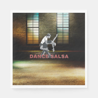 TOP Dance Salsa Paper Napkins