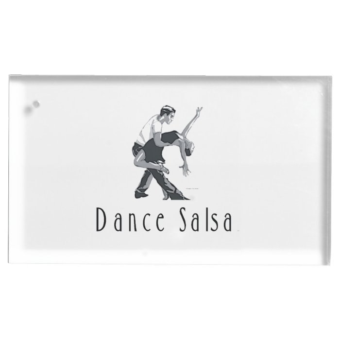 TOP Dance Salsa Table Card Holders