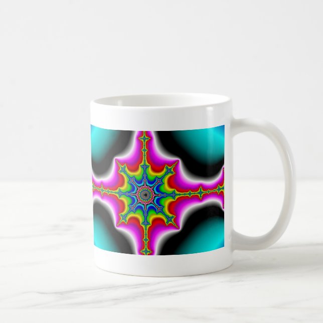 Top Dead Center - Fractal Coffee Mug (Right)
